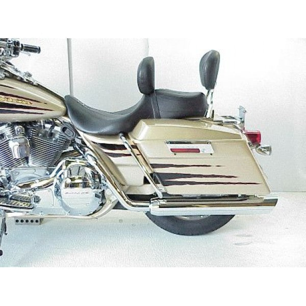 Motorcycle with a sidecar on a white background