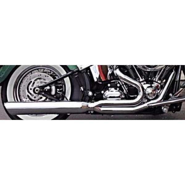 Close-up of a motorcycle's exhaust system on a white background