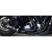 Close-up of a motorcycle's exhaust system on a white background