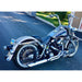 Harley Davidson motorcycle parked on a street