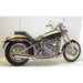 Motorcycle on a white background